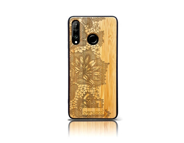 Coque arrière FLEURS Huawei P30 Lite